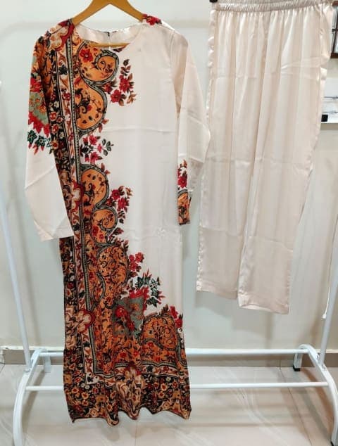 Floral Kaftan set view 9