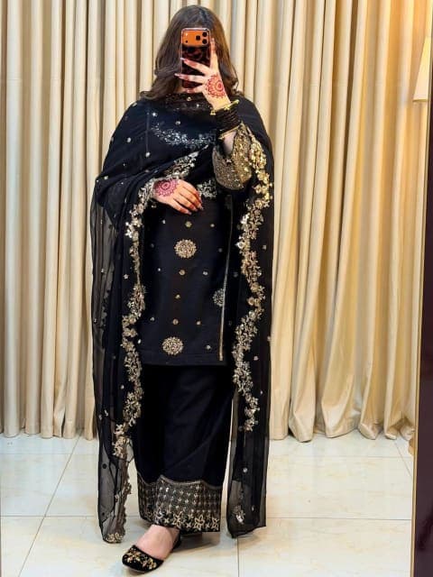FARSHI SUIT PARTY WEAR view 1