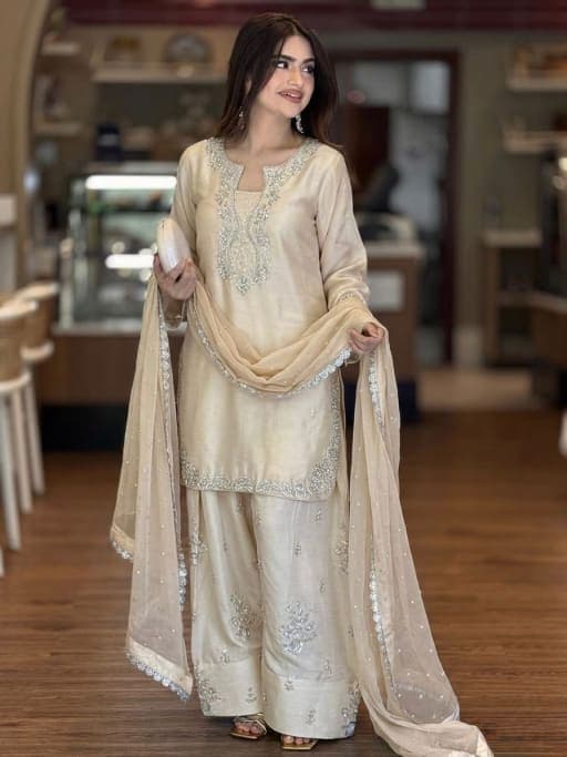 Pakistani Hand Work Kurta Set