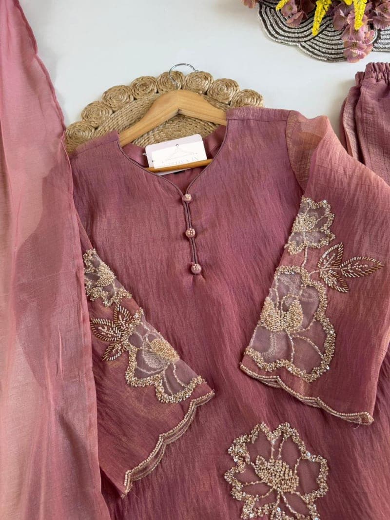 KURTA PALAZZO AND DUPATTA SET