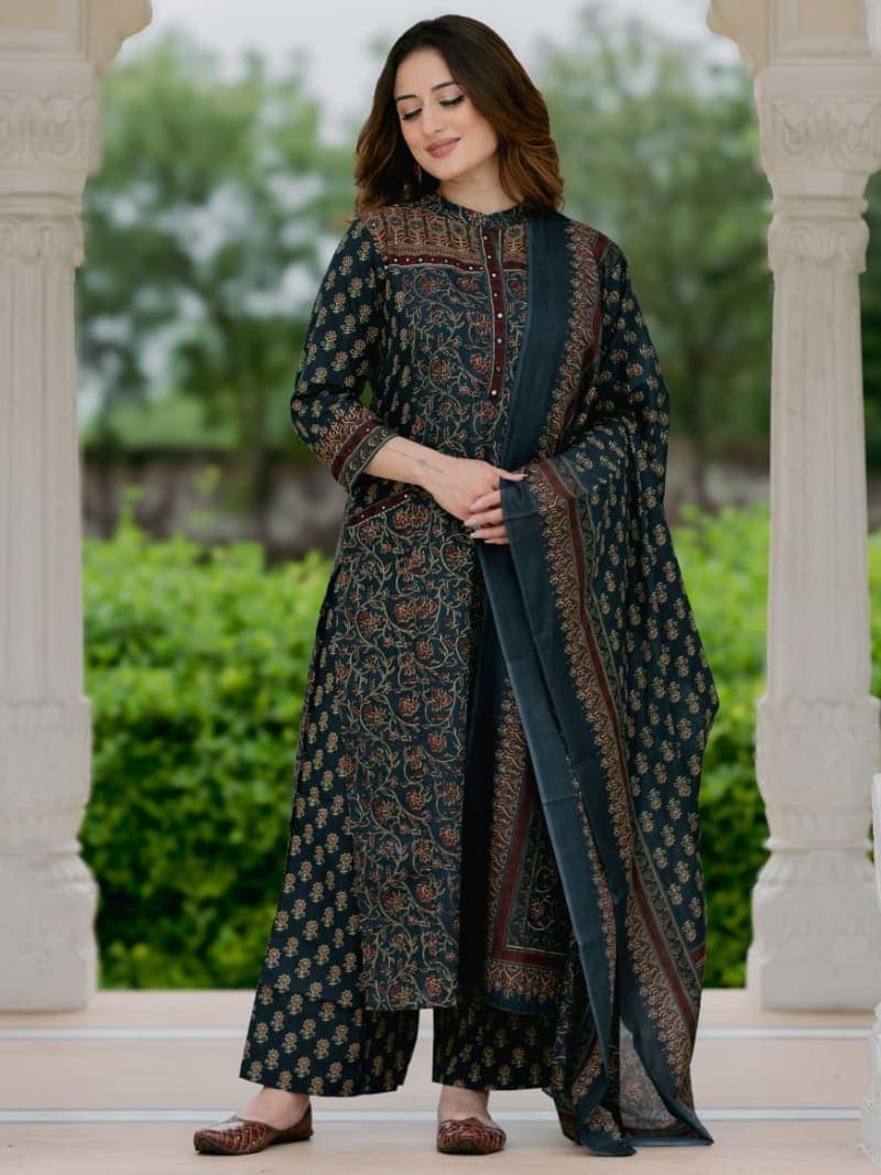 KURTI COTTON 3 PCS SET