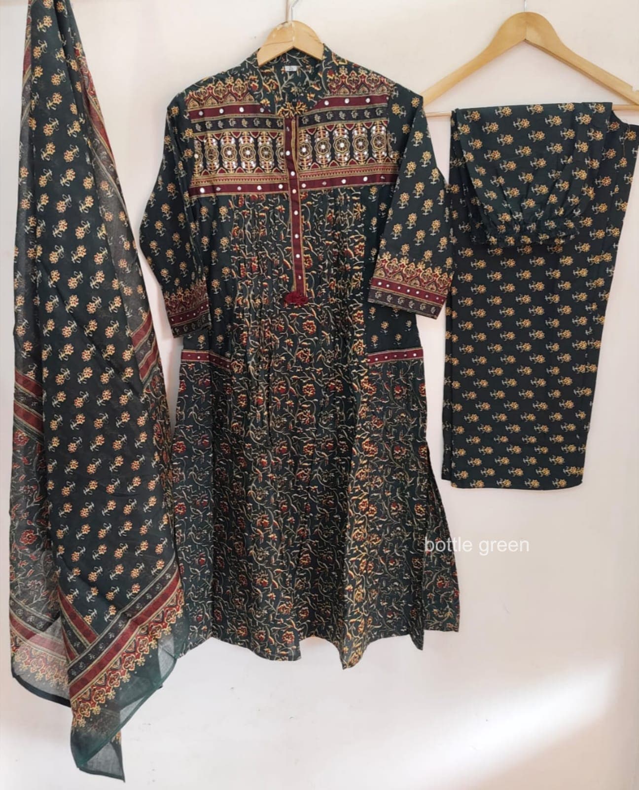 KURTI COTTON 3 PCS SET view 4
